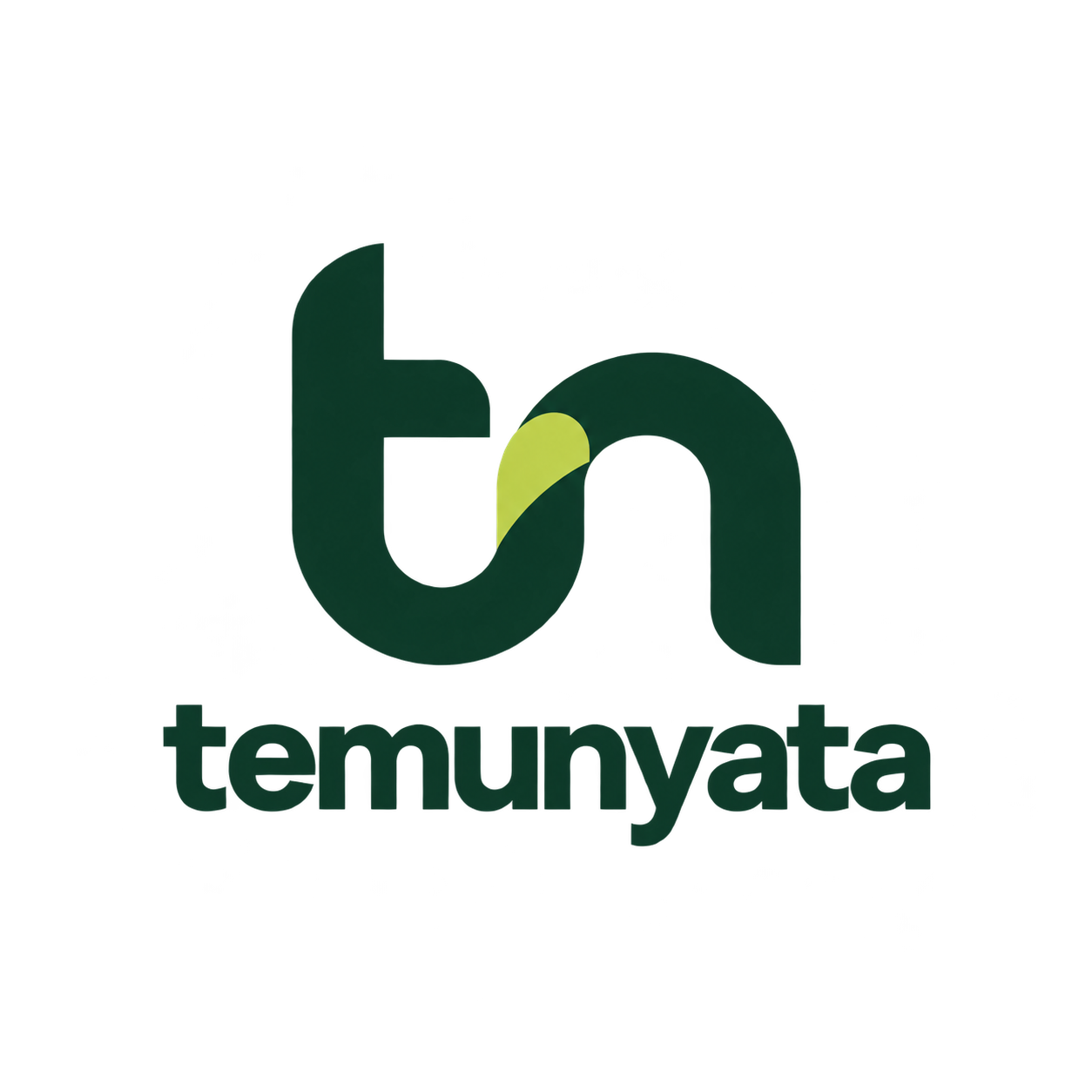 Temunyata logo with an interconnected t and n symbol